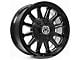 Anthem Off-Road Intimidator Gloss Black Milled 6-Lug Wheel; 17x9; 0mm Offset (07-13 Silverado 1500)