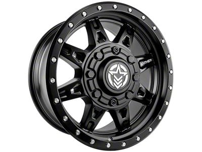 Anthem Off-Road Rogue Satin Black 6-Lug Wheel; 18x9; 18mm Offset (07-13 Silverado 1500)