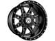 Anthem Off-Road Rogue Satin Black 6-Lug Wheel; 20x12; -44mm Offset (07-13 Silverado 1500)