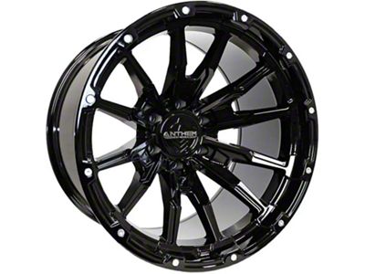 Anthem Off-Road Talon Gloss Black 6-Lug Wheel; 20x12; -44mm Offset (07-13 Silverado 1500)