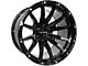 Anthem Off-Road Talon Gloss Black 6-Lug Wheel; 20x12; -44mm Offset (07-13 Silverado 1500)