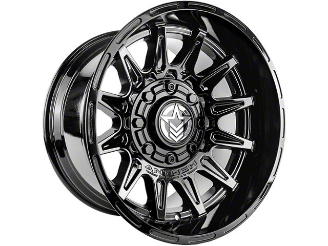 Anthem Off-Road Liberty Gloss Black 8-Lug Wheel; 20x12; -44mm Offset (11-14 Silverado 2500 HD)