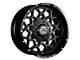 Anthem Off-Road Avenger Satin Black 8-Lug Wheel; 20x9; 0mm Offset (11-14 Silverado 3500 HD SRW)