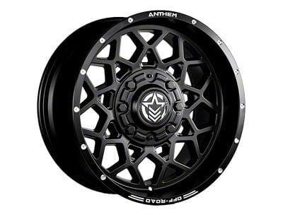 Anthem Off-Road Avenger Satin Black 6-Lug Wheel; 17x9; 0mm Offset (09-14 F-150)