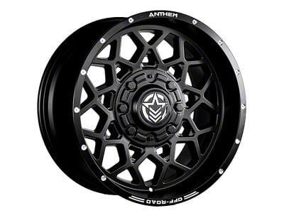 Anthem Off-Road Avenger Satin Black 6-Lug Wheel; 20x12; -44mm Offset (09-14 F-150)