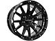 Anthem Off-Road Talon Gloss Black 6-Lug Wheel; 18x9; -12mm Offset (09-14 F-150)