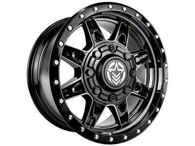 Anthem Off-Road Rogue Gloss Black Milled 5-Lug Wheel; 18x9; 18mm Offset (09-18 RAM 1500)