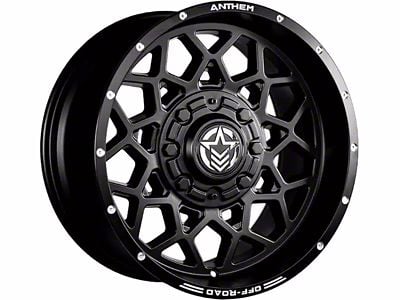 Anthem Off-Road Avenger Satin Black 8-Lug Wheel; 20x12; -44mm Offset (10-18 RAM 2500)