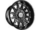 Anthem Off-Road Liberty Satin Black 6-Lug Wheel; 20x12; -44mm Offset (14-18 Sierra 1500)