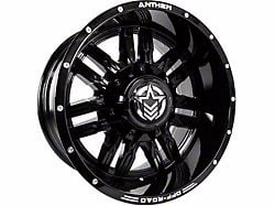 Anthem Off-Road Equalizer Gloss Black 6-Lug Wheel; 20x10; -24mm Offset (14-18 Silverado 1500)