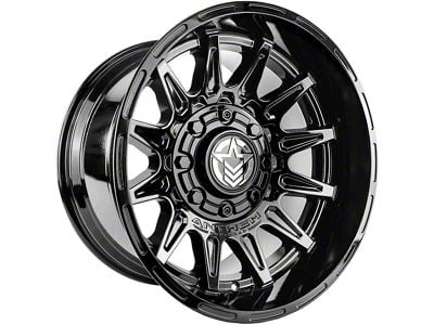 Anthem Off-Road Liberty Gloss Black 6-Lug Wheel; 20x12; -44mm Offset (14-18 Silverado 1500)