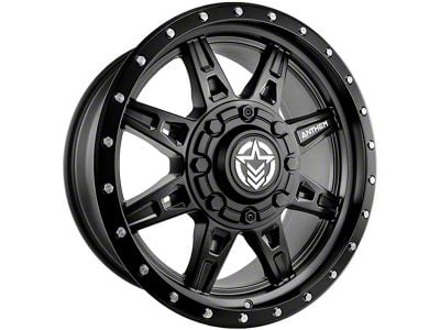 Anthem Off-Road Rogue Satin Black 6-Lug Wheel; 20x9; 18mm Offset (14-18 Silverado 1500)