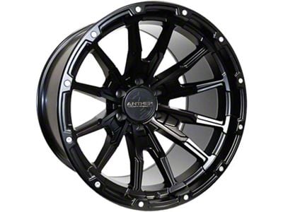 Anthem Off-Road Talon Satin Black 6-Lug Wheel; 20x12; -44mm Offset (14-18 Silverado 1500)