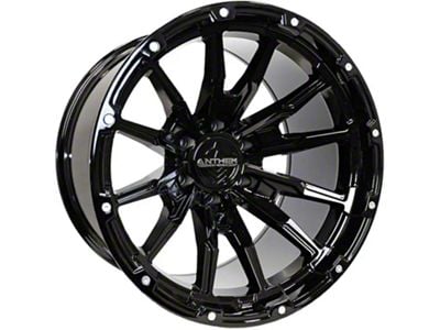 Anthem Off-Road Talon Gloss Black 6-Lug Wheel; 20x12; -44mm Offset (15-20 Yukon)