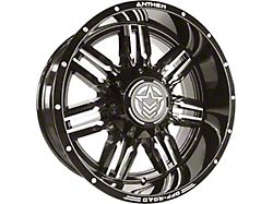 Anthem Off-Road Equalizer Gloss Black Milled 8-Lug Wheel; 18x10; -24mm Offset (17-22 F-250 Super Duty)