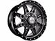 Anthem Off-Road Rogue Gloss Black Milled 6-Lug Wheel; 18x9; 18mm Offset (2024 Ranger)