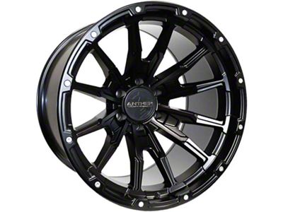 Anthem Off-Road Talon Satin Black 6-Lug Wheel; 20x12; -44mm Offset (2024 Ranger)