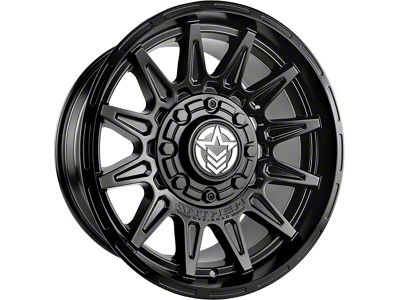 Anthem Off-Road Liberty Satin Black 6-Lug Wheel; 20x10; -18mm Offset (91-96 Dakota)