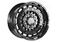 Anthem Off-Road Viper Gloss Black 6-Lug Wheel; 17x9; -12mm Offset (91-96 Dakota)