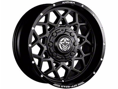 Anthem Off-Road Avenger Satin Black 5-Lug Wheel; 20x9; 0mm Offset (94-01 RAM 1500)