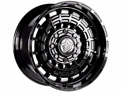 Anthem Off-Road Viper Gloss Black 5-Lug Wheel; 17x9; -12mm Offset (94-01 RAM 1500)