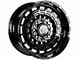 Anthem Off-Road Viper Gloss Black 5-Lug Wheel; 17x9; -12mm Offset (94-01 RAM 1500)