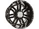 Anthem Off-Road Equalizer Gloss Black 6-Lug Wheel; 20x12; -44mm Offset (99-06 Sierra 1500)