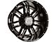 Anthem Off-Road Equalizer Gloss Black Milled 6-Lug Wheel; 20x12; -44mm Offset (99-06 Silverado 1500)