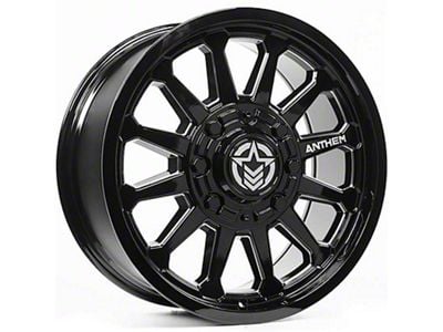 Anthem Off-Road Intimidator Gloss Black Milled 6-Lug Wheel; 17x9; 0mm Offset (15-22 Canyon)