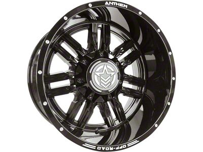 Anthem Off-Road Equalizer Gloss Black 6-Lug Wheel; 20x12; -44mm Offset (23-24 Colorado)