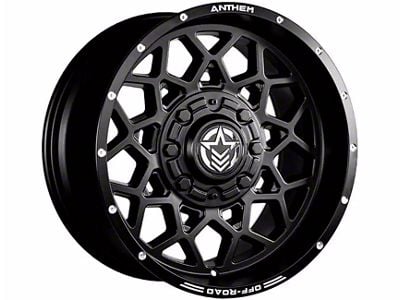 Anthem Off-Road Avenger Satin Black 5-Lug Wheel; 18x9; 18mm Offset (05-11 Dakota)