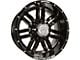 Anthem Off-Road Equalizer Gloss Black 6-Lug Wheel; 20x10; -24mm Offset (97-04 Dakota)