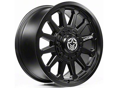 Anthem Off-Road Intimidator Satin Black 6-Lug Wheel; 17x9; 0mm Offset (97-04 Dakota)