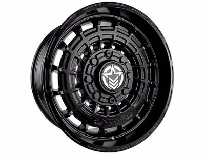 Anthem Off-Road Viper Satin Black 5-Lug Wheel; 17x9; -12mm Offset (05-11 Dakota)