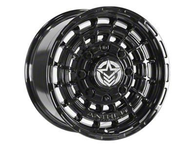 Anthem Off-Road Viper Gloss Black 5-Lug Wheel; 17x9; -12mm Offset (02-08 RAM 1500, Excluding Mega Cab)