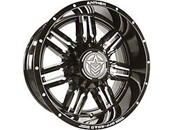 Anthem Off-Road Equalizer Gloss Black Milled 6-Lug Wheel; 20x10; -24mm Offset (19-23 Ranger)