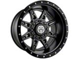 Anthem Off-Road Rogue Satin Black 6-Lug Wheel; 20x12; -44mm Offset (19-23 Ranger)