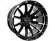 Anthem Off-Road Talon Satin Black 6-Lug Wheel; 20x12; -44mm Offset (19-25 Sierra 1500)