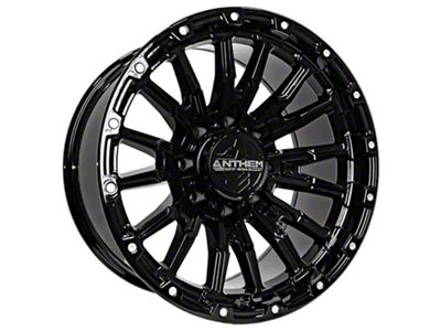 Anthem Off-Road Talon Gloss Black 8-Lug Wheel; 20x10; -24mm Offset (07-10 Sierra 2500 HD)