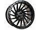 Anthem Off-Road Turbine Gloss Black 8-Lug Wheel; 20x10; -24mm Offset (20-24 Silverado 3500 HD SRW)