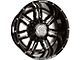 Anthem Off-Road Equalizer Gloss Black Milled 5-Lug Wheel; 20x12; -44mm Offset (02-08 RAM 1500, Excluding Mega Cab)