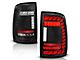 Anzo USA Full LED Tail Lights with Sequential Turn Signal; Black Housing; Clear Lens (19-24 RAM 2500)