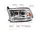 Anzo USA Projector Headlights with Sequential Turn Signal; Chrome Housing; Clear Lens (10-18 RAM 2500)