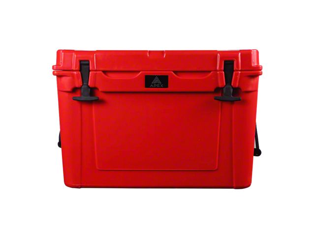 Apex Cooler System A45 Cooler with Carbon Steel Bed Rack Mount; Red (Universal; Some Adaptation May Be Required)