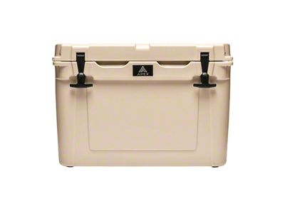 Apex Cooler System A45 Cooler with Stainless Steel Bed Rack Mount; Khaki (Universal; Some Adaptation May Be Required)