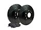 Apex One Elite Cross-Drill and Slots 6-Lug Brake Rotor and Friction Point Pad Kit; Rear (04-11 F-150)