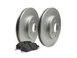 Apex One Enviro-Friendly Geomet OE 6-Lug Brake Rotor and Friction Point Pad Kit; Front (19-25 Ranger, Excluding Raptor)