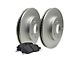 Apex One Enviro-Friendly Geomet OE 6-Lug Brake Rotor and Friction Point Pad Kit; Front and Rear (19-23 Ranger)