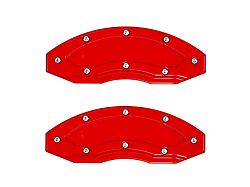 Apex Overlay Gen III Brake Caliper Overlays; Red; Rear (15-25 F-150 w/ 18+ Inch Wheels)