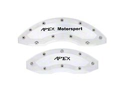 Apex Overlay Gen III Brake Caliper Overlays; Raw; Front and Rear (94-25 RAM 1500 w/ 18+ Inch Wheels)